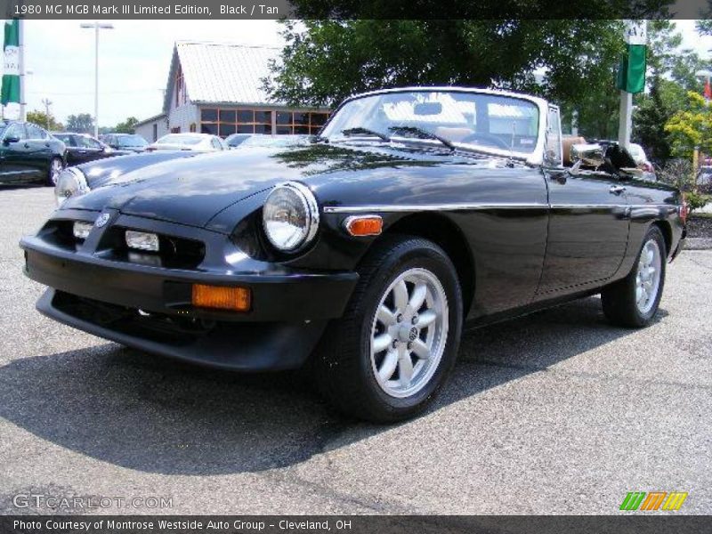 Front 3/4 View of 1980 MGB Mark III Limited Edition
