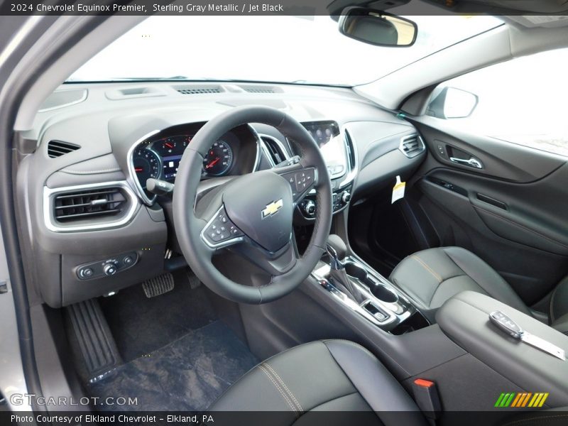  2024 Equinox Premier Jet Black Interior