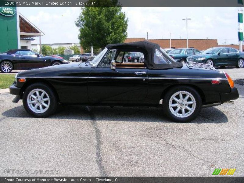 Black / Tan 1980 MG MGB Mark III Limited Edition