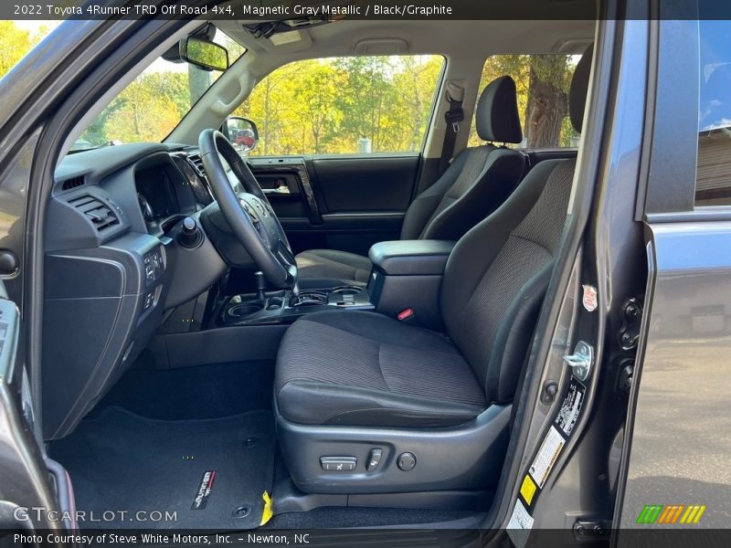 Front Seat of 2022 4Runner TRD Off Road 4x4