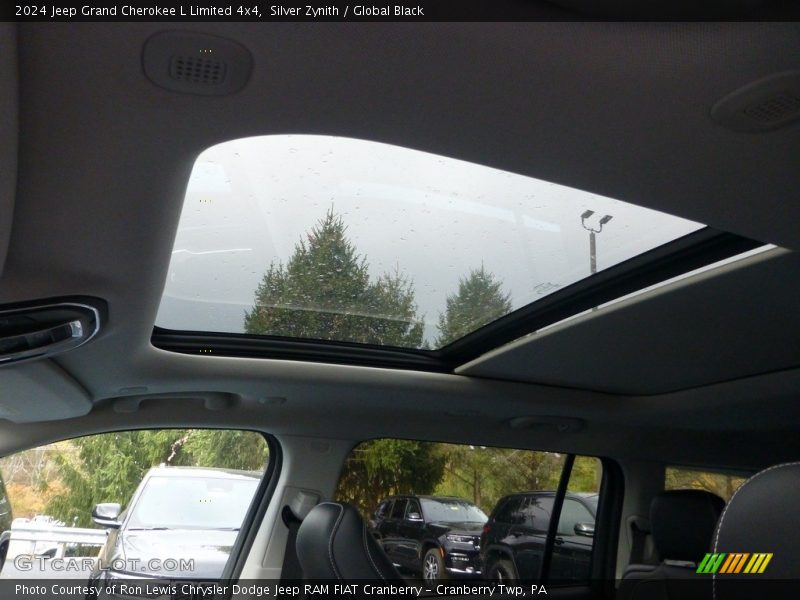 Sunroof of 2024 Grand Cherokee L Limited 4x4
