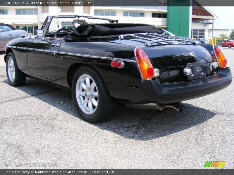 Black / Tan 1980 MG MGB Mark III Limited Edition
