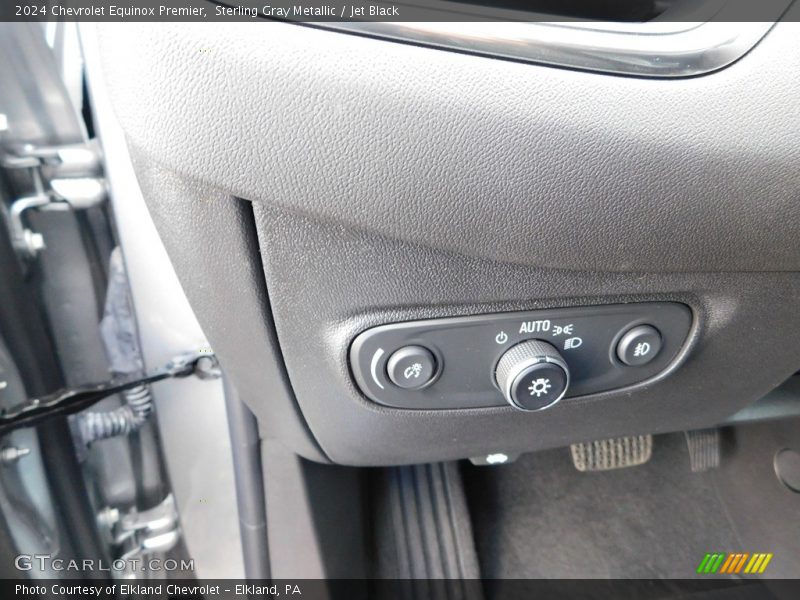 Controls of 2024 Equinox Premier