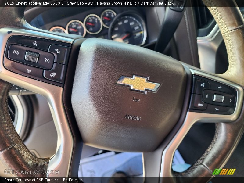 Havana Brown Metallic / Dark Ash/Jet Black 2019 Chevrolet Silverado 1500 LT Crew Cab 4WD