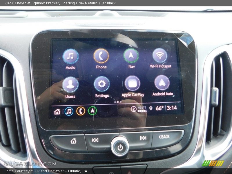 Sterling Gray Metallic / Jet Black 2024 Chevrolet Equinox Premier