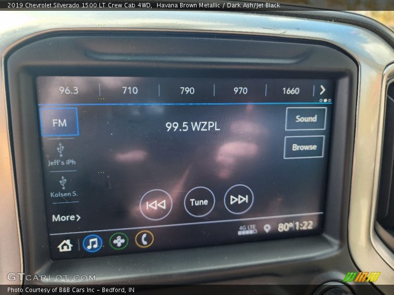 Havana Brown Metallic / Dark Ash/Jet Black 2019 Chevrolet Silverado 1500 LT Crew Cab 4WD