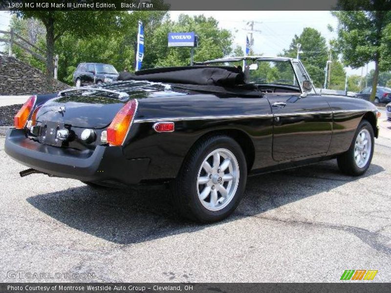 Black / Tan 1980 MG MGB Mark III Limited Edition