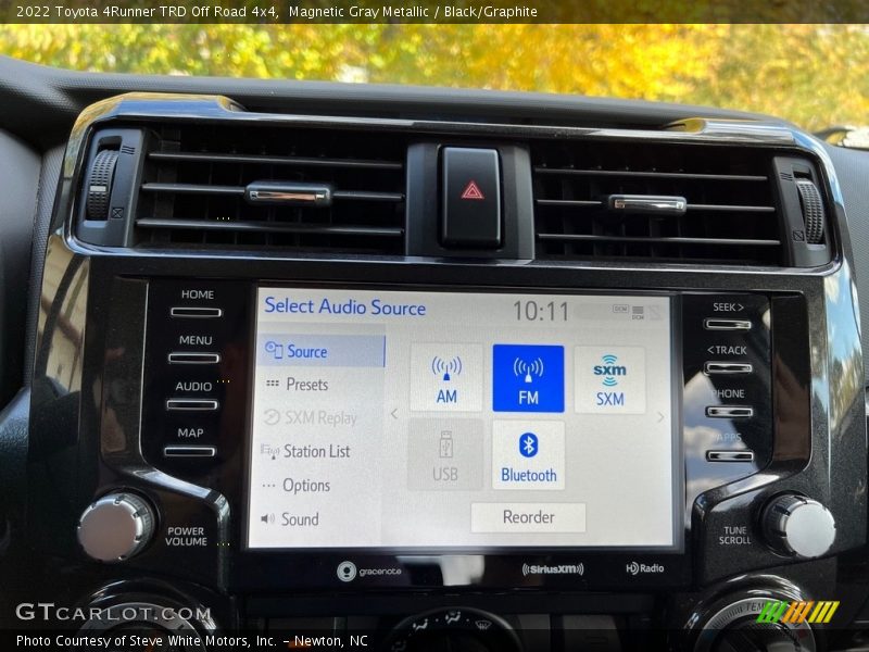 Audio System of 2022 4Runner TRD Off Road 4x4