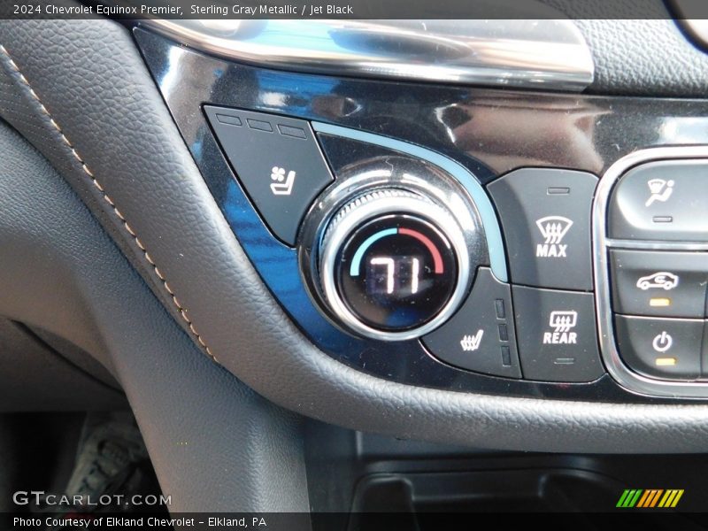 Controls of 2024 Equinox Premier