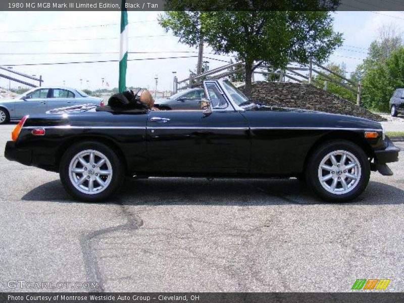 Black / Tan 1980 MG MGB Mark III Limited Edition