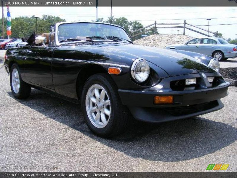 Front 3/4 View of 1980 MGB Mark III Limited Edition