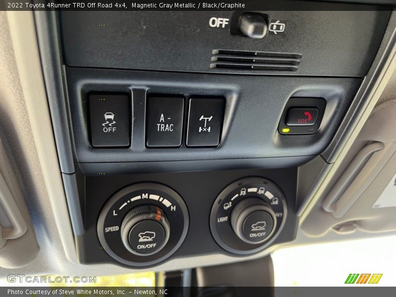 Controls of 2022 4Runner TRD Off Road 4x4