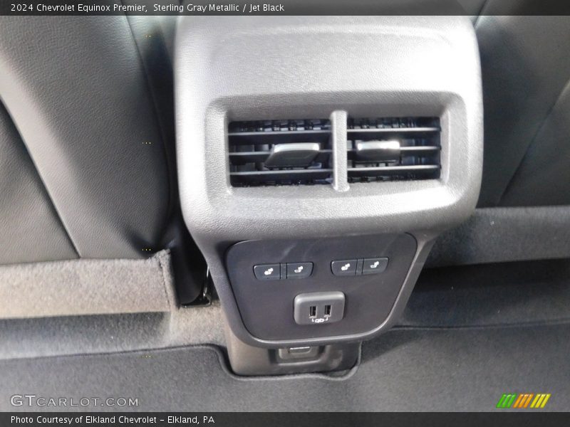 Sterling Gray Metallic / Jet Black 2024 Chevrolet Equinox Premier