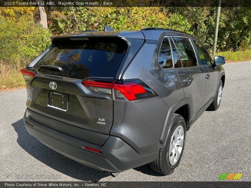 Magnetic Gray Metallic / Black 2020 Toyota RAV4 LE AWD