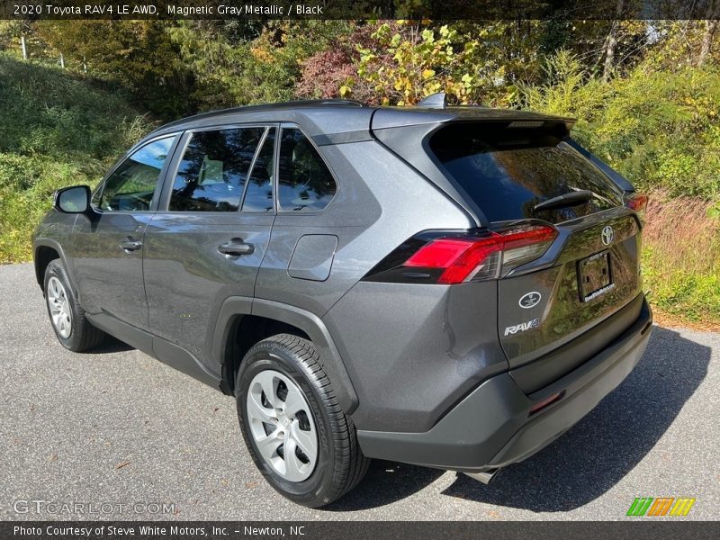 Magnetic Gray Metallic / Black 2020 Toyota RAV4 LE AWD