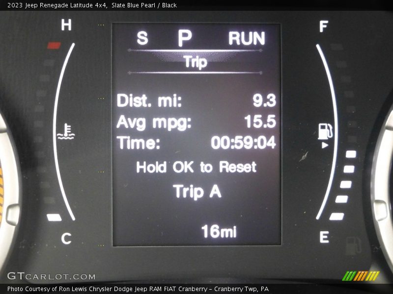 Slate Blue Pearl / Black 2023 Jeep Renegade Latitude 4x4