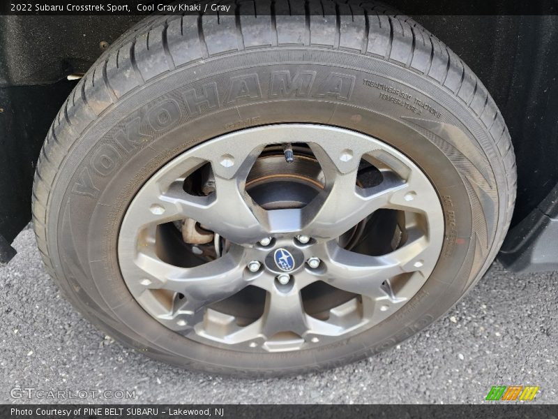 Cool Gray Khaki / Gray 2022 Subaru Crosstrek Sport