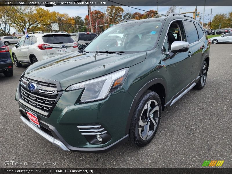 Cascade Green Silica / Black 2023 Subaru Forester Touring