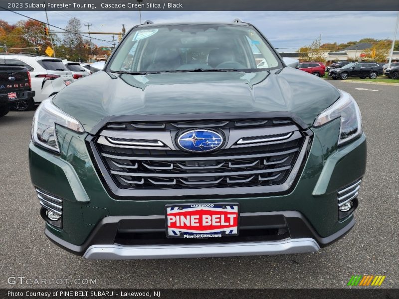 Cascade Green Silica / Black 2023 Subaru Forester Touring