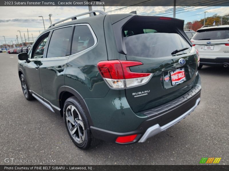 Cascade Green Silica / Black 2023 Subaru Forester Touring