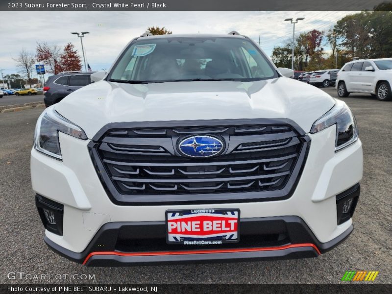 Crystal White Pearl / Black 2023 Subaru Forester Sport