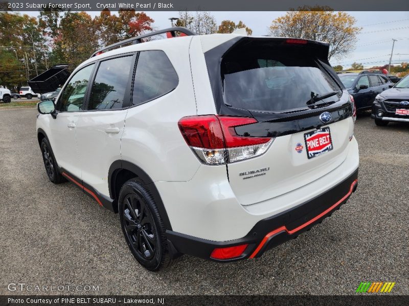Crystal White Pearl / Black 2023 Subaru Forester Sport