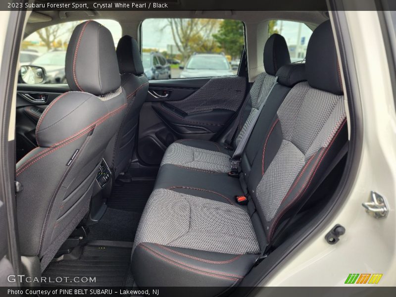 Rear Seat of 2023 Forester Sport