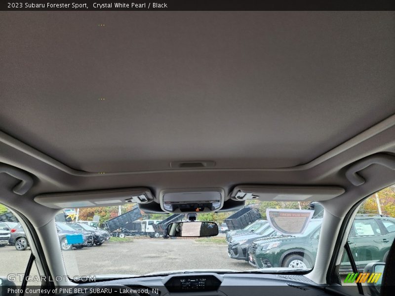 Crystal White Pearl / Black 2023 Subaru Forester Sport