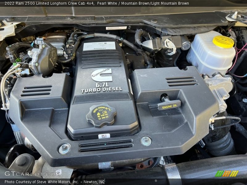  2022 2500 Limited Longhorn Crew Cab 4x4 Engine - 6.7 Liter OHV 24-Valve Cummins Turbo-Diesel inline 6 Cylinder