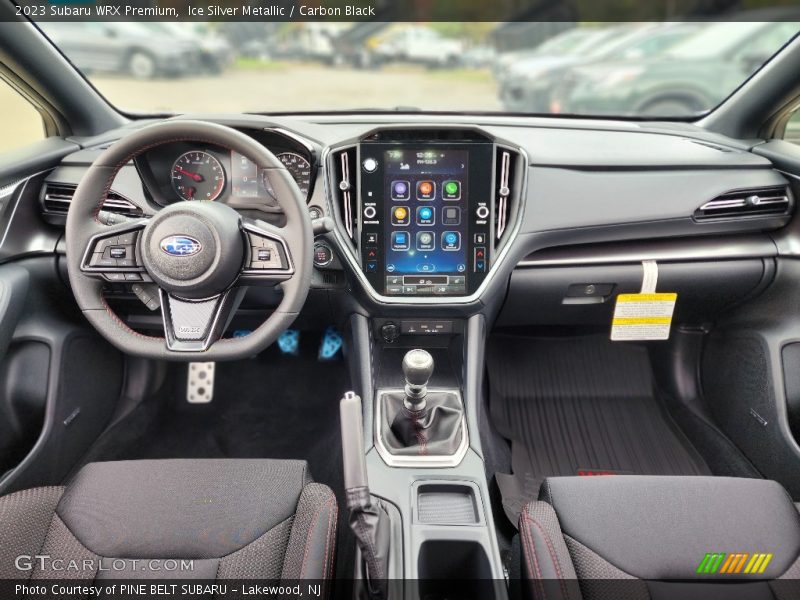 Dashboard of 2023 WRX Premium