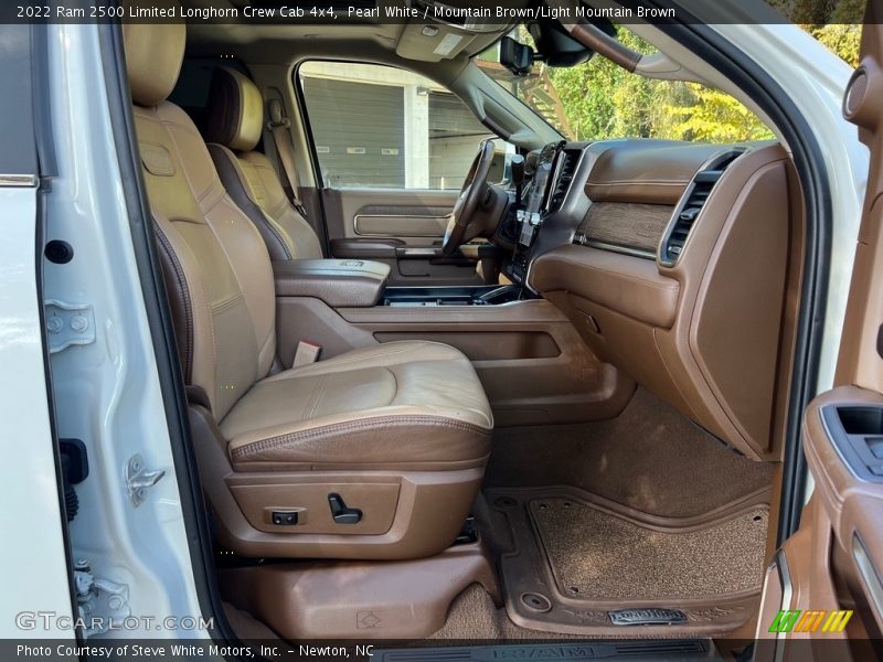 Front Seat of 2022 2500 Limited Longhorn Crew Cab 4x4