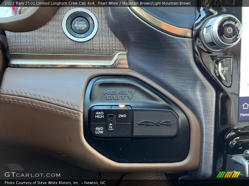 Controls of 2022 2500 Limited Longhorn Crew Cab 4x4