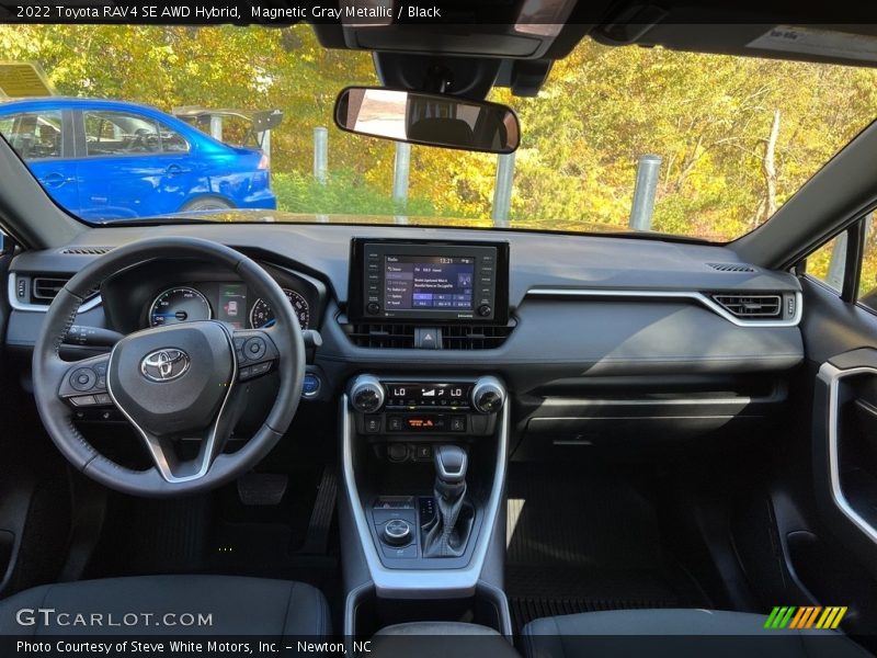 Dashboard of 2022 RAV4 SE AWD Hybrid