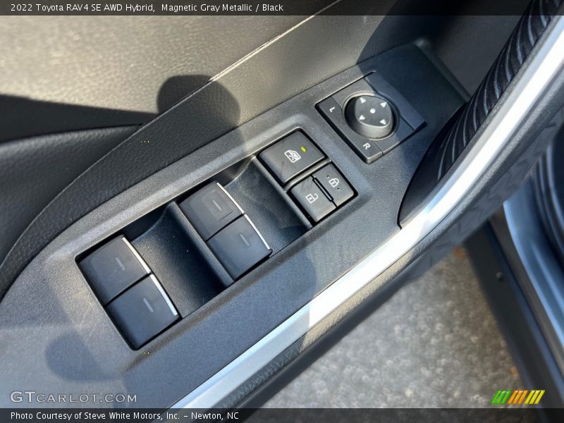 Controls of 2022 RAV4 SE AWD Hybrid