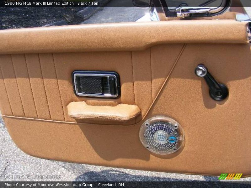 Black / Tan 1980 MG MGB Mark III Limited Edition