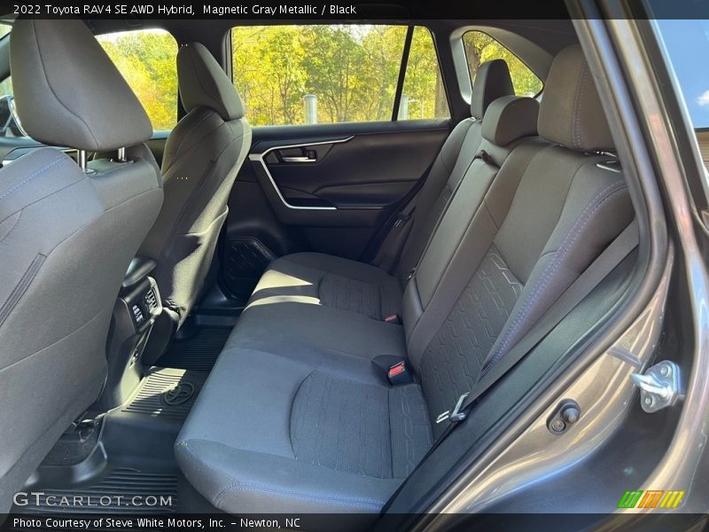 Rear Seat of 2022 RAV4 SE AWD Hybrid