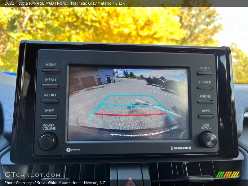 Controls of 2022 RAV4 SE AWD Hybrid