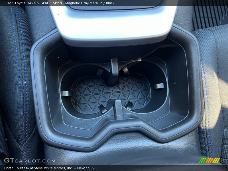 Magnetic Gray Metallic / Black 2022 Toyota RAV4 SE AWD Hybrid