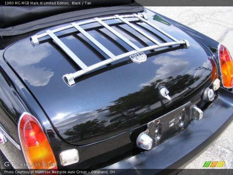 Black / Tan 1980 MG MGB Mark III Limited Edition