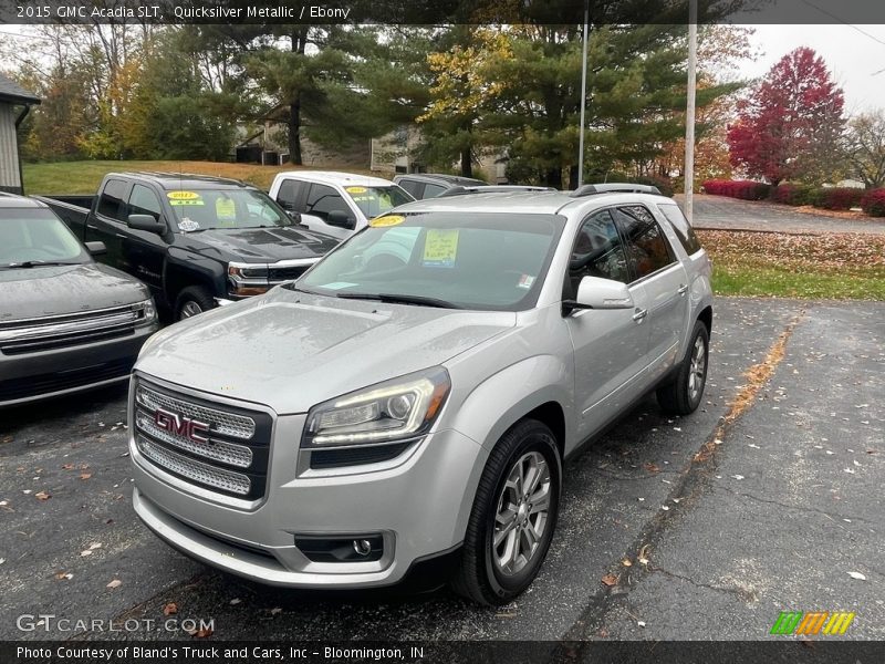 Quicksilver Metallic / Ebony 2015 GMC Acadia SLT