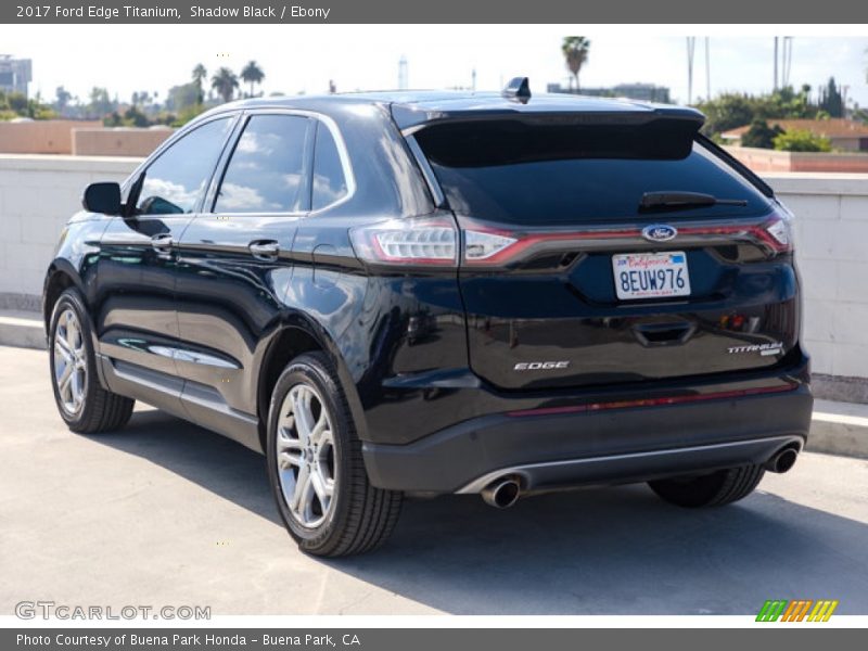 Shadow Black / Ebony 2017 Ford Edge Titanium