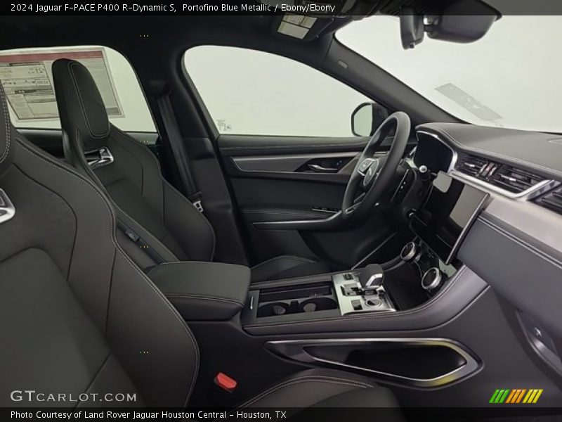 Portofino Blue Metallic / Ebony/Ebony 2024 Jaguar F-PACE P400 R-Dynamic S