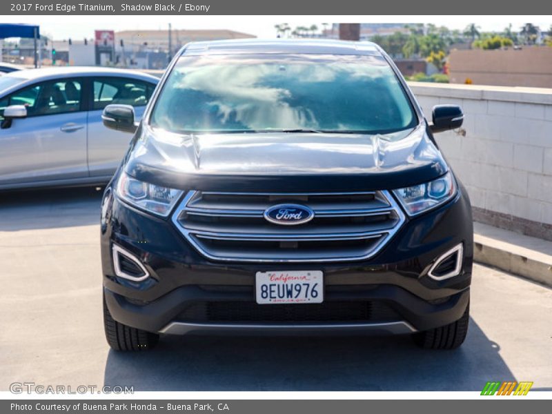 Shadow Black / Ebony 2017 Ford Edge Titanium