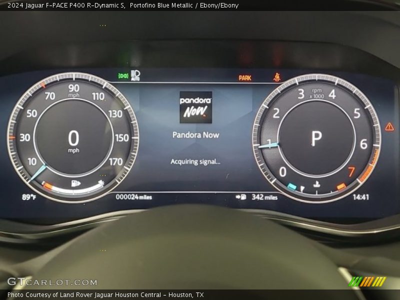  2024 F-PACE P400 R-Dynamic S P400 R-Dynamic S Gauges