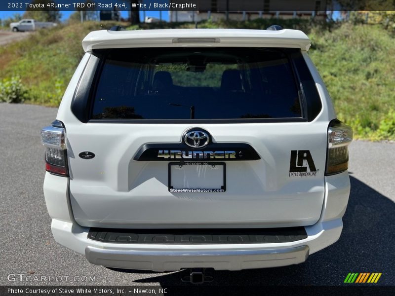 White / Black/Graphite 2022 Toyota 4Runner TRD Off Road 4x4
