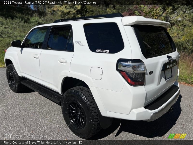 White / Black/Graphite 2022 Toyota 4Runner TRD Off Road 4x4