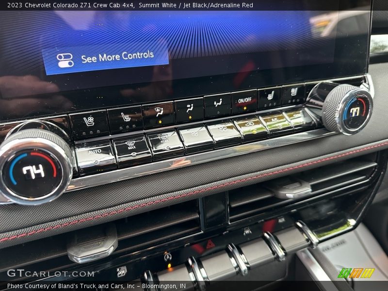 Controls of 2023 Colorado Z71 Crew Cab 4x4