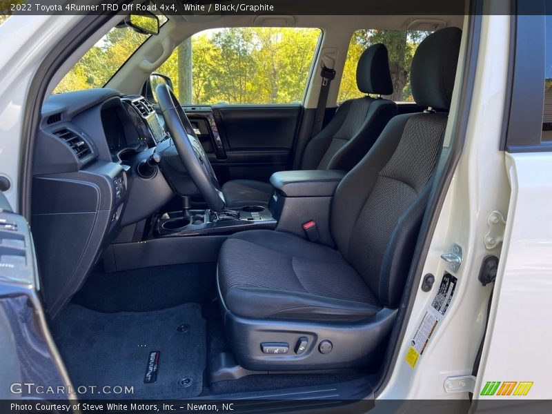 Front Seat of 2022 4Runner TRD Off Road 4x4