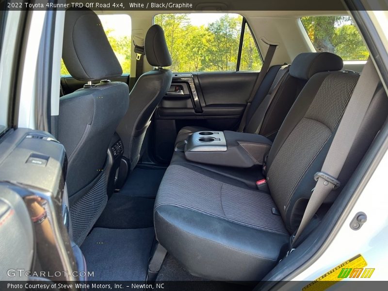 Rear Seat of 2022 4Runner TRD Off Road 4x4