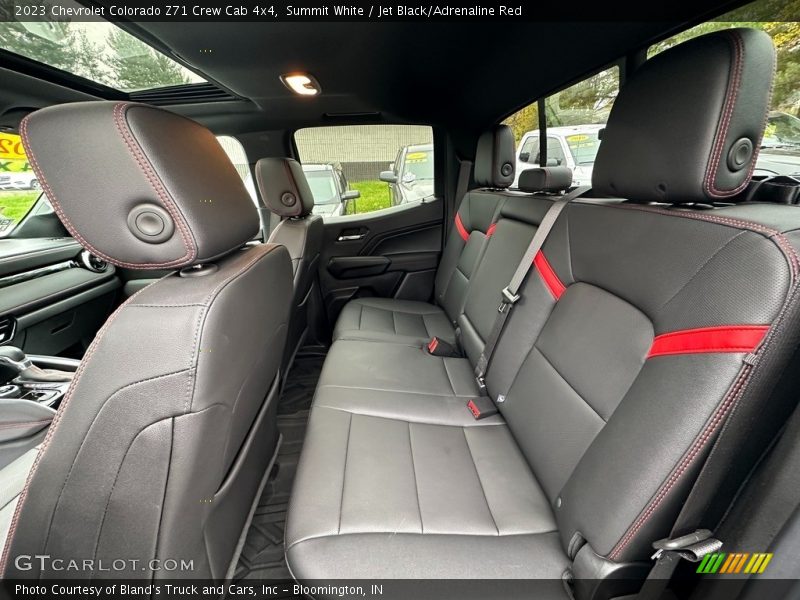 Rear Seat of 2023 Colorado Z71 Crew Cab 4x4
